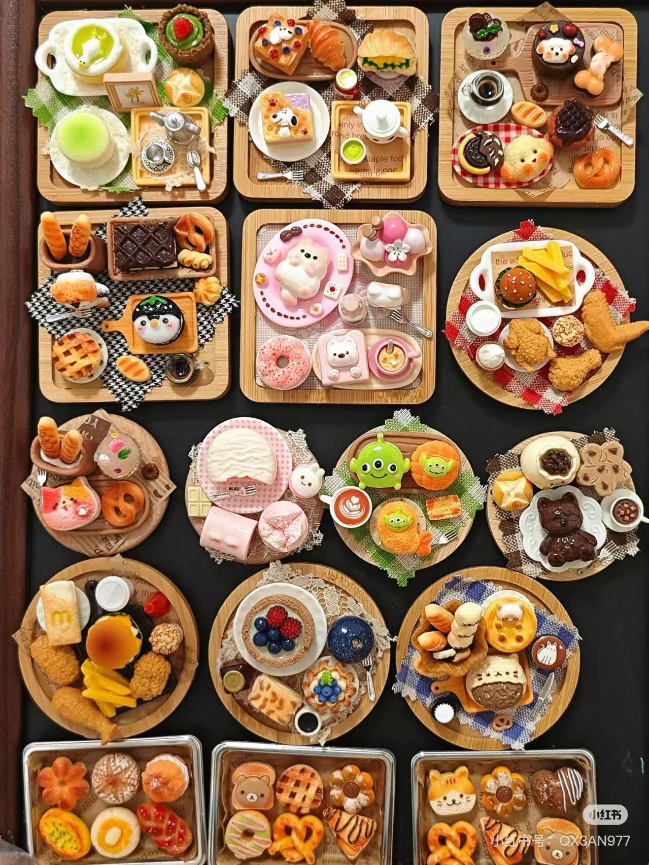 Mini Food Fridge Magnet